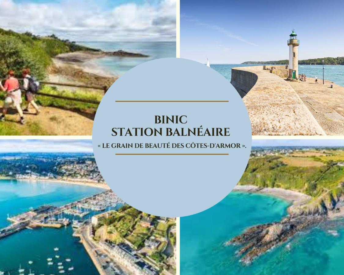Escapade En Bord De Mer Avec Sauna Et Spa Prives Binic Εξωτερικό φωτογραφία